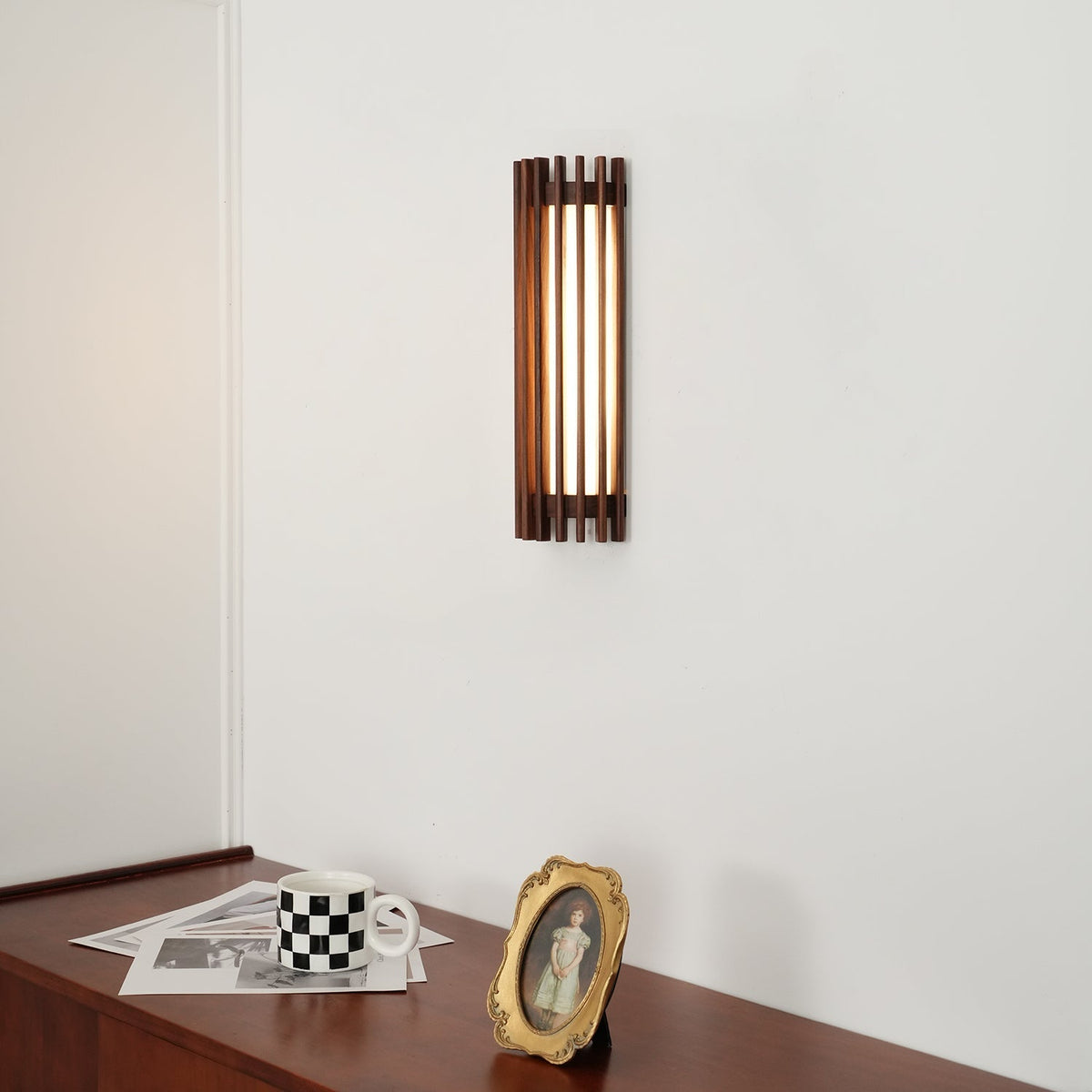 Neyra Walnoten Wandlamp