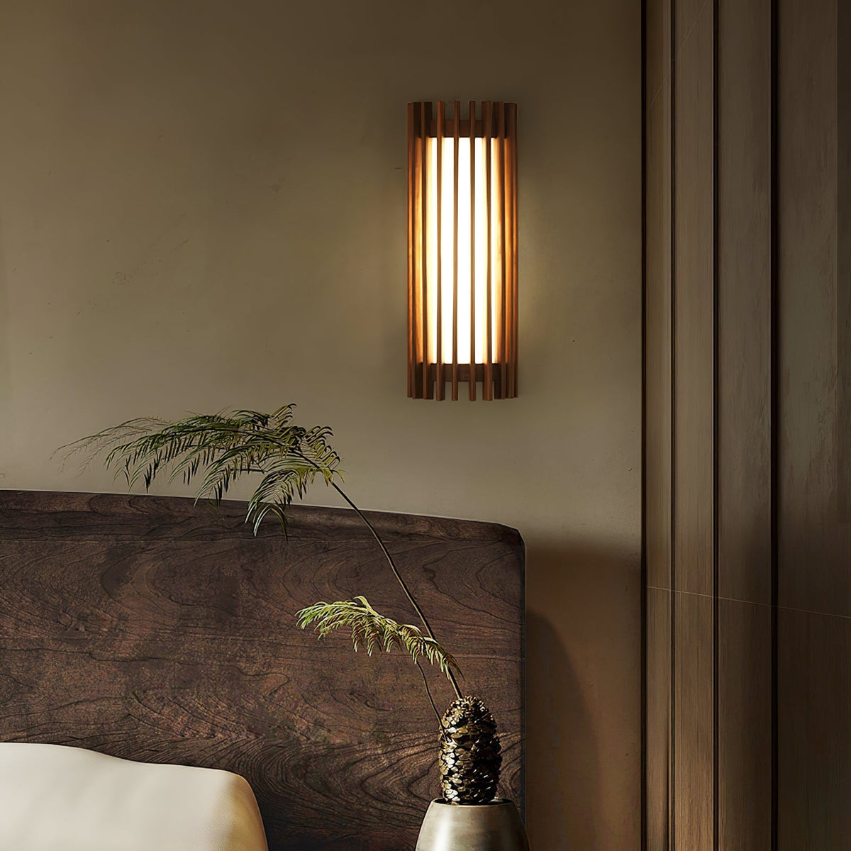 Neyra Walnoten Wandlamp