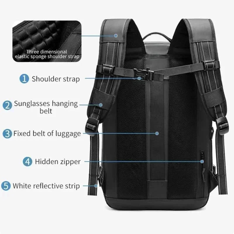 AIRTRAIL Rugzak – Inkompressibele Laptoprugzak voor Reizen
