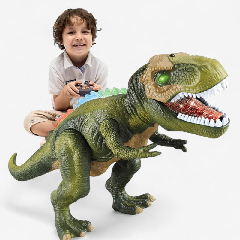 DinoRex - Radiografisch bestuurbare Dinosaurusspeelgoed met LED-lamp