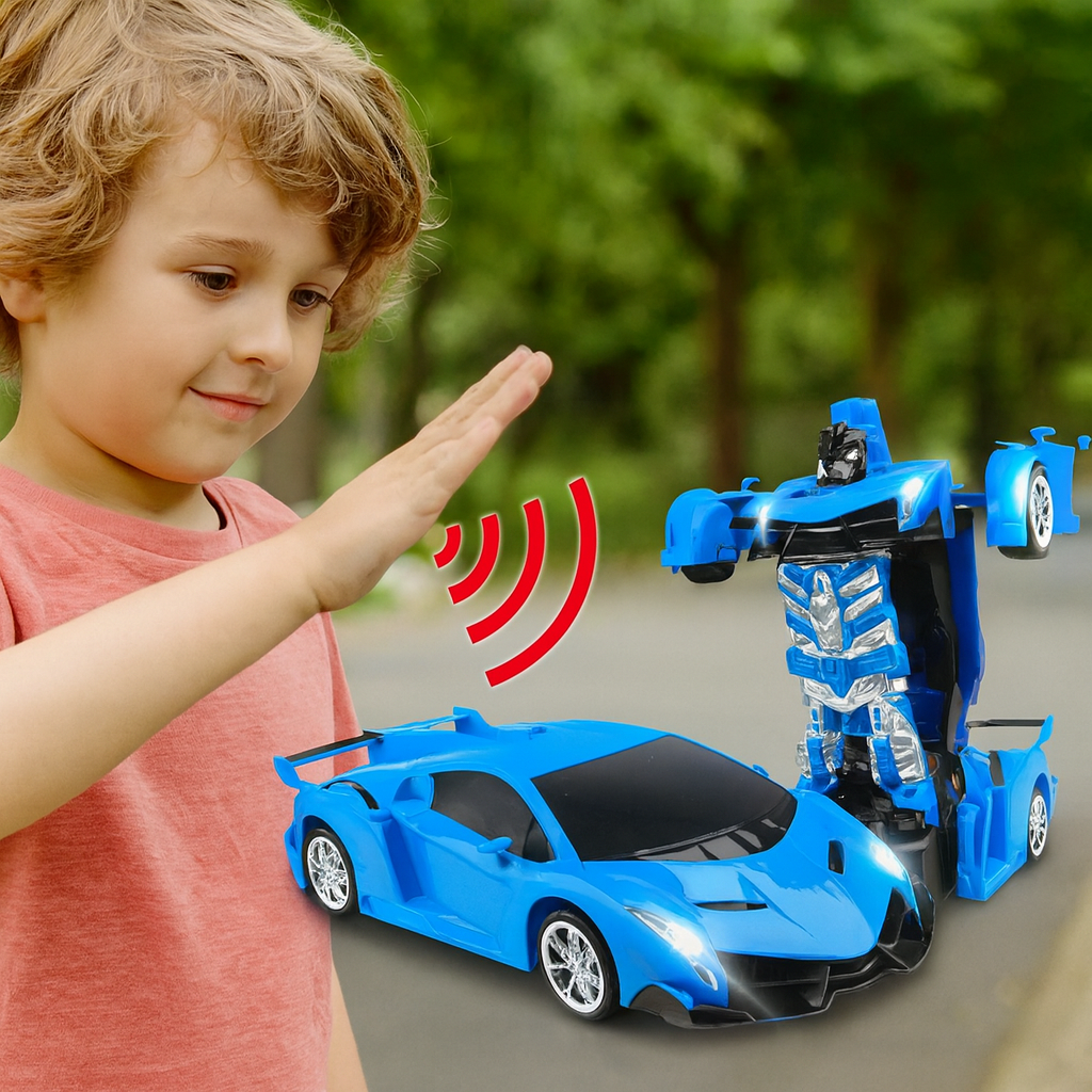 Afstandsbediening Robotauto Transformeer Speelgoed
