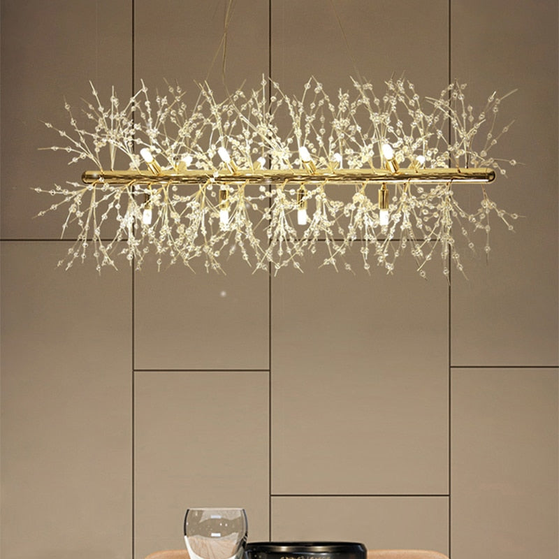 Kristy Hanglamp Goud Eet/Woonkamer Modern Design LED