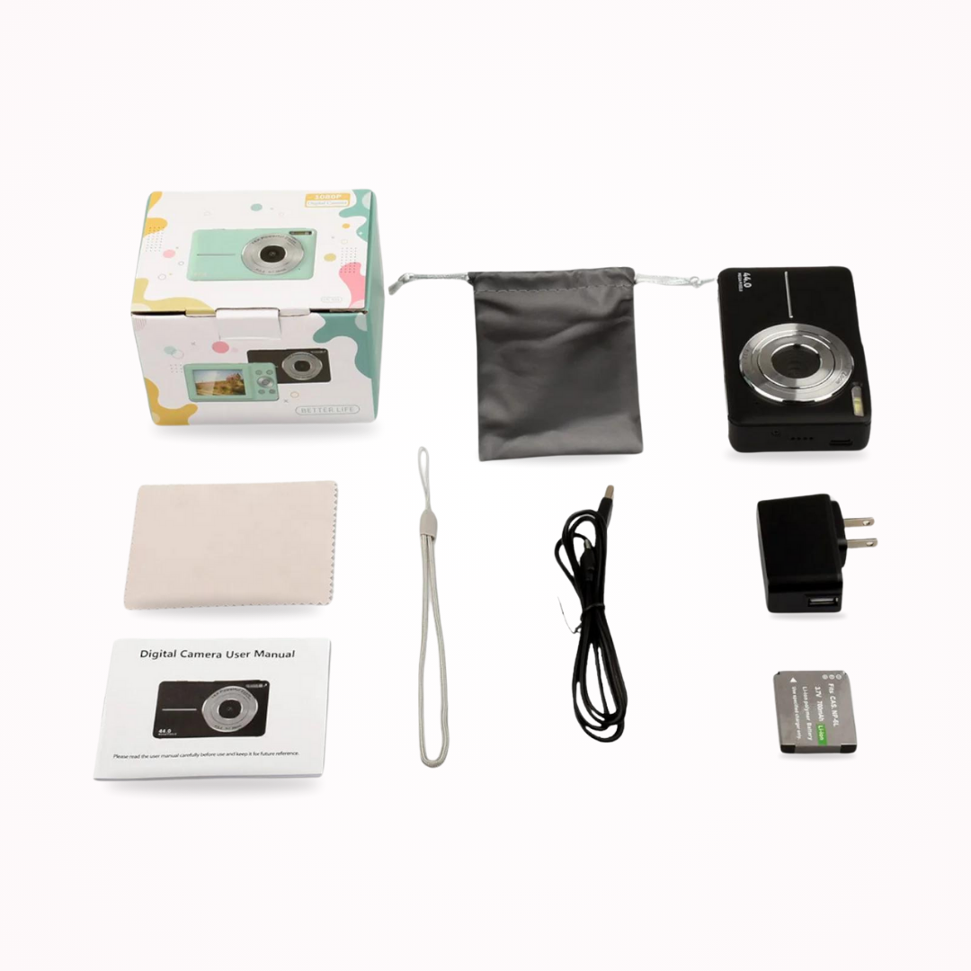 RetroSnap | HD Digitale Camera in Retro Stijl met 1080P Video-opname