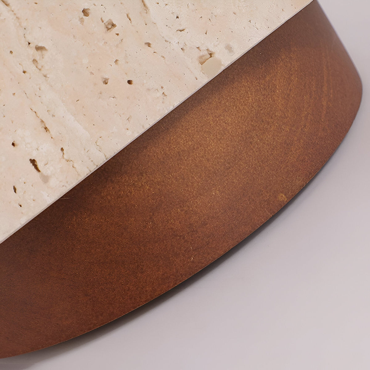 Orin Retro Travertine Flush Mount Plafondlamp