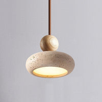 Retro Wabi-Sabi Travertine Hanglamp