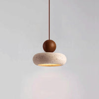 Retro Wabi-Sabi Travertine Hanglamp
