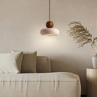 Retro Wabi-Sabi Travertine Hanglamp