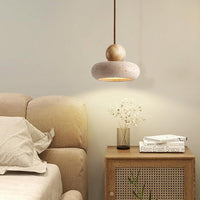 Retro Wabi-Sabi Travertine Hanglamp
