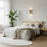 Retro wandlamp in heldere kleuren