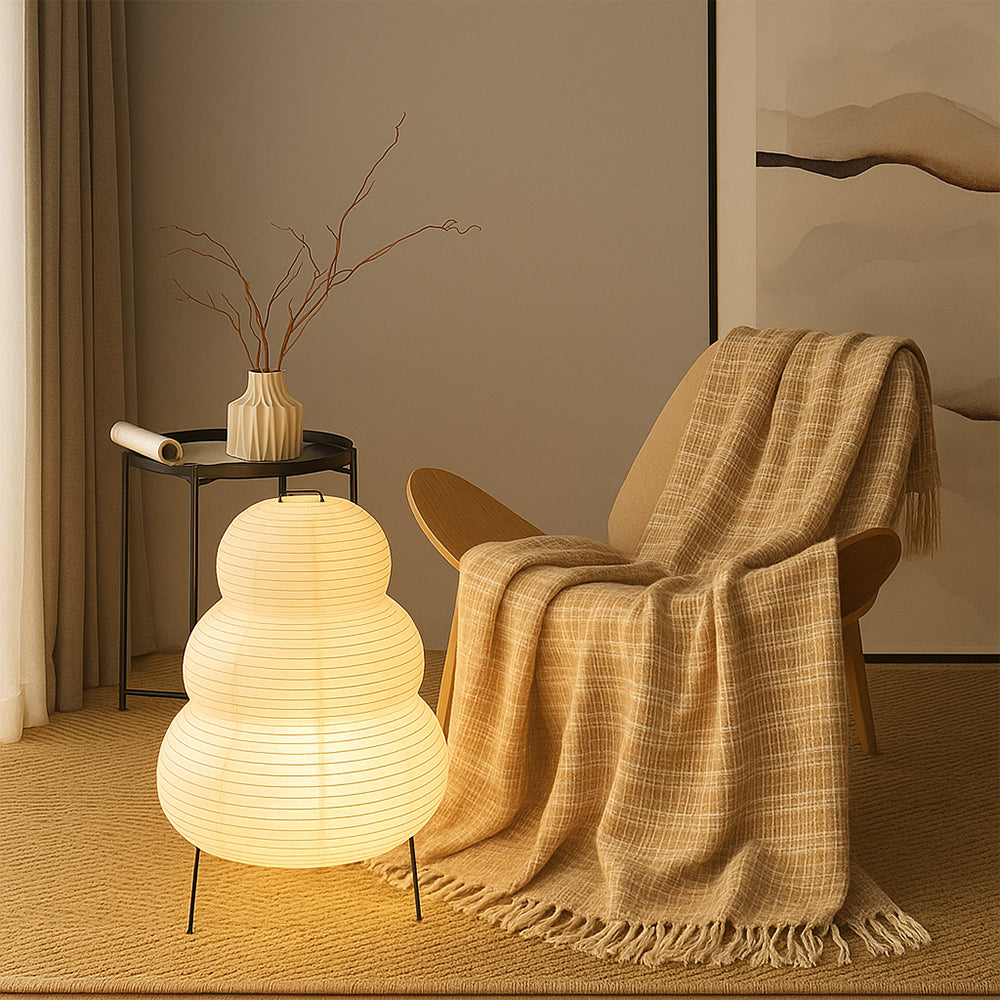 Rijstpapier Vloerlamp