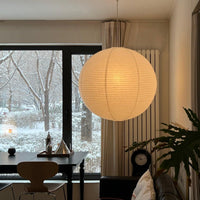 Lustra Hanglamp van Papier voor de Woonkamer