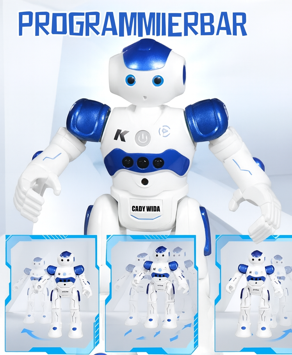 Robot | Interactief Leer speelgoed | Bevordert Motoriek en Denken | SmartRobot