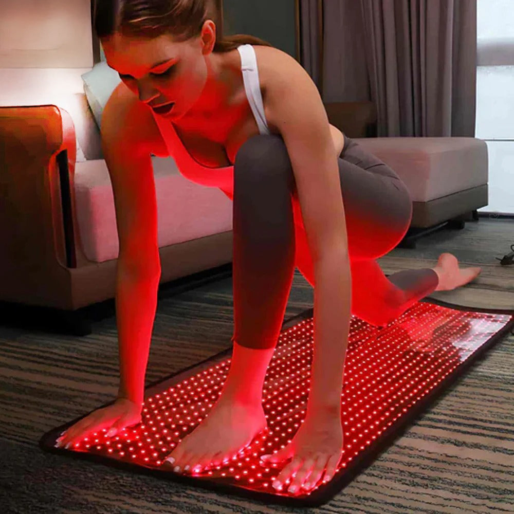 Roodlichttherapie - roodlichtmat met 360 LED-lampen