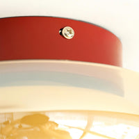 Juni Industriële Plafondlamp Glas