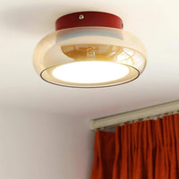 Juni Vintage Plafondlamp Glas