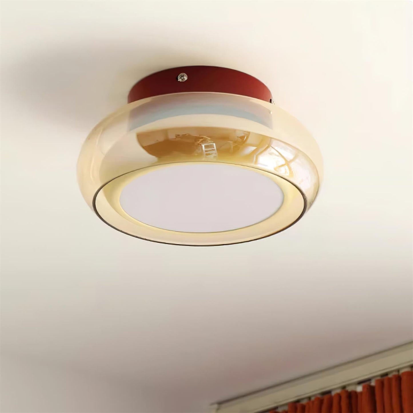 Juni Vintage Plafondlamp Glas