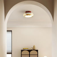 Juni Industriële Plafondlamp Glas