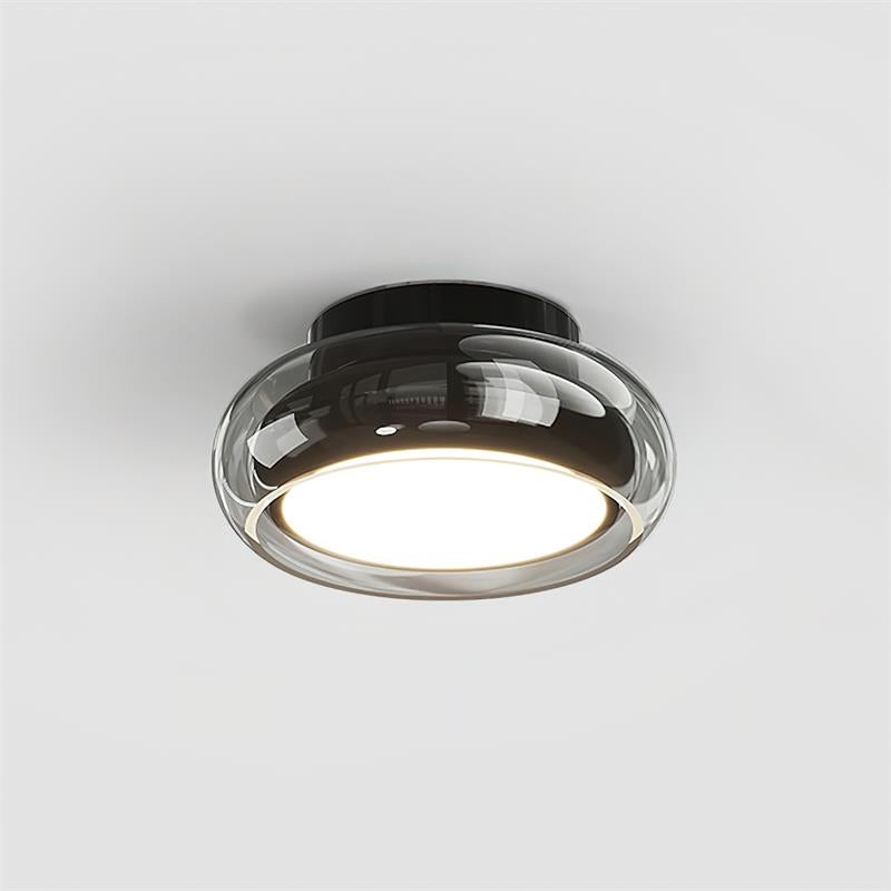 Juni Industriële Plafondlamp Glas