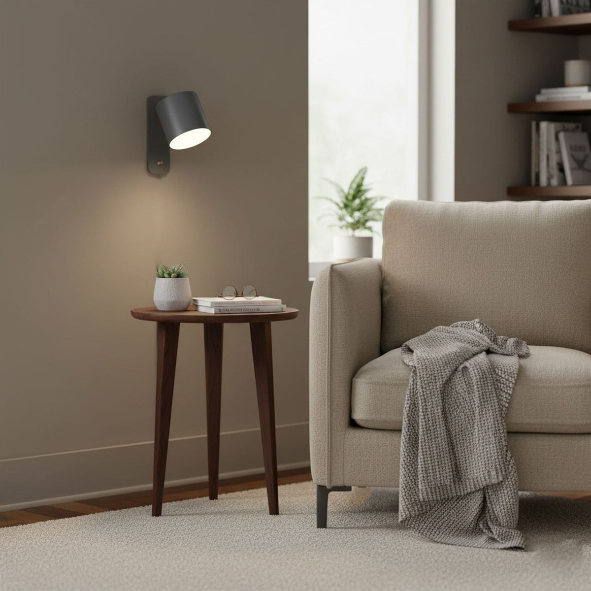 Kora Rotatable Nordic Metal Wandlamp