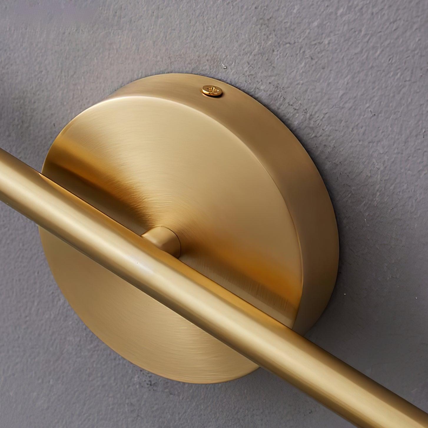 Moderne Messing Dubbele Cilinder Verstelbare Wandspot