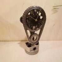 Luxora Kettinghorloge | Gemotoriseerde roterende ketting met moderne tijdsaanduidin