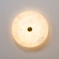 Delya Plafondlamp Alabaster LED Rond