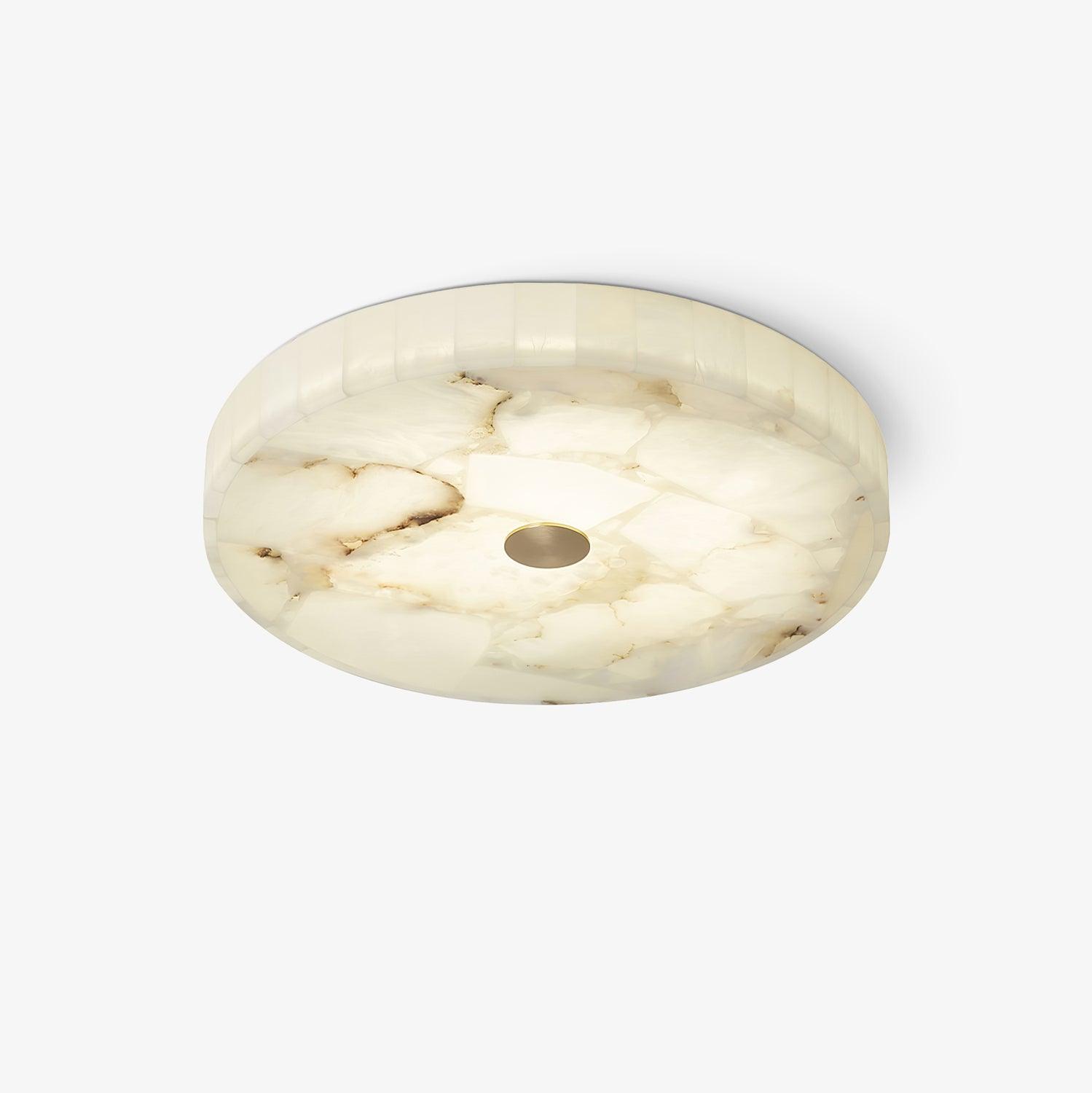Delya Plafondlamp Alabaster LED Rond