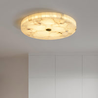 Delya Ronde Alabaster Plafondlamp