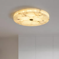 Delya Ronde Alabaster Plafondlamp