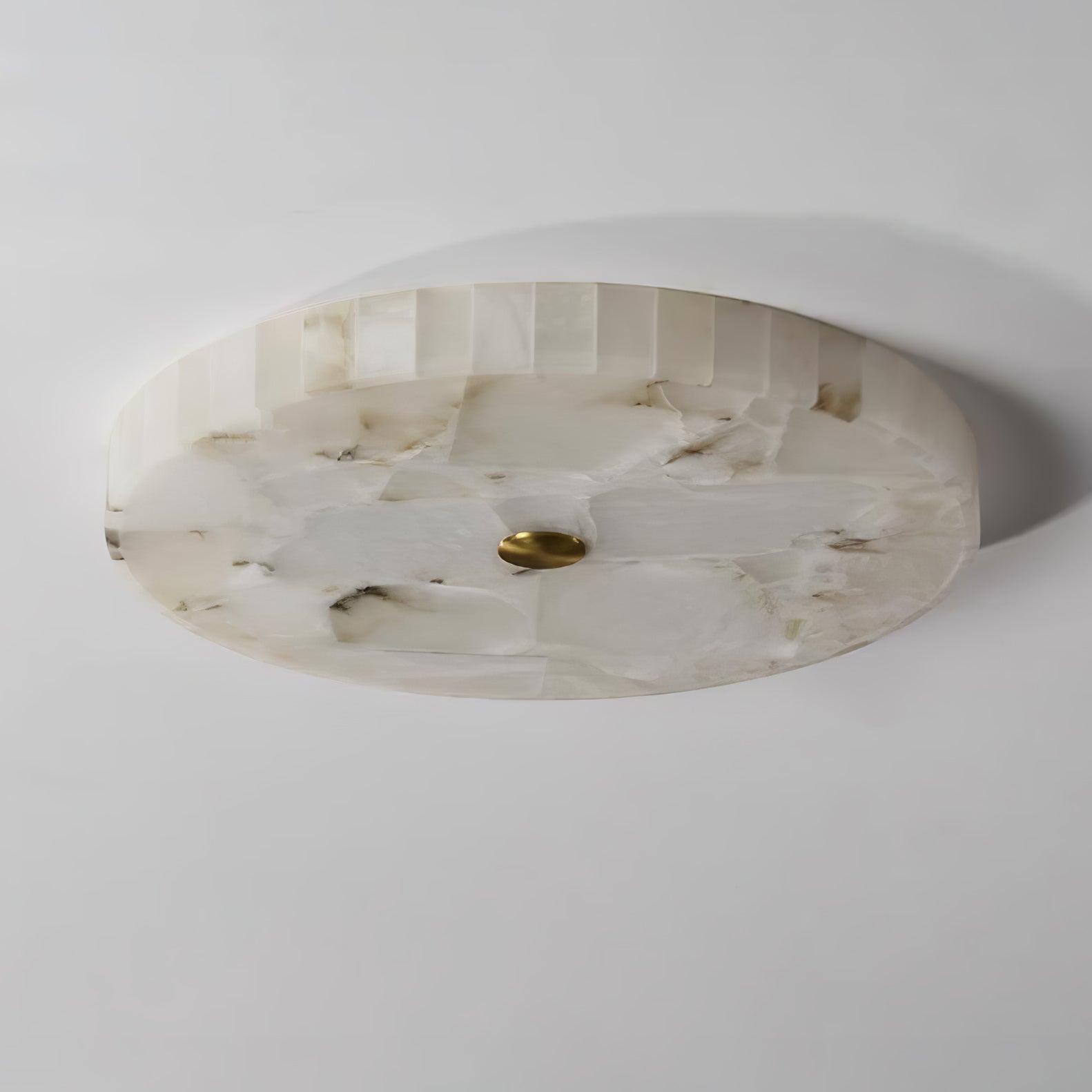 Delya Plafondlamp Alabaster LED Rond