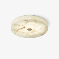 Delya Ronde Alabaster Plafondlamp