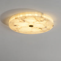 Delya Ronde Alabaster Plafondlamp