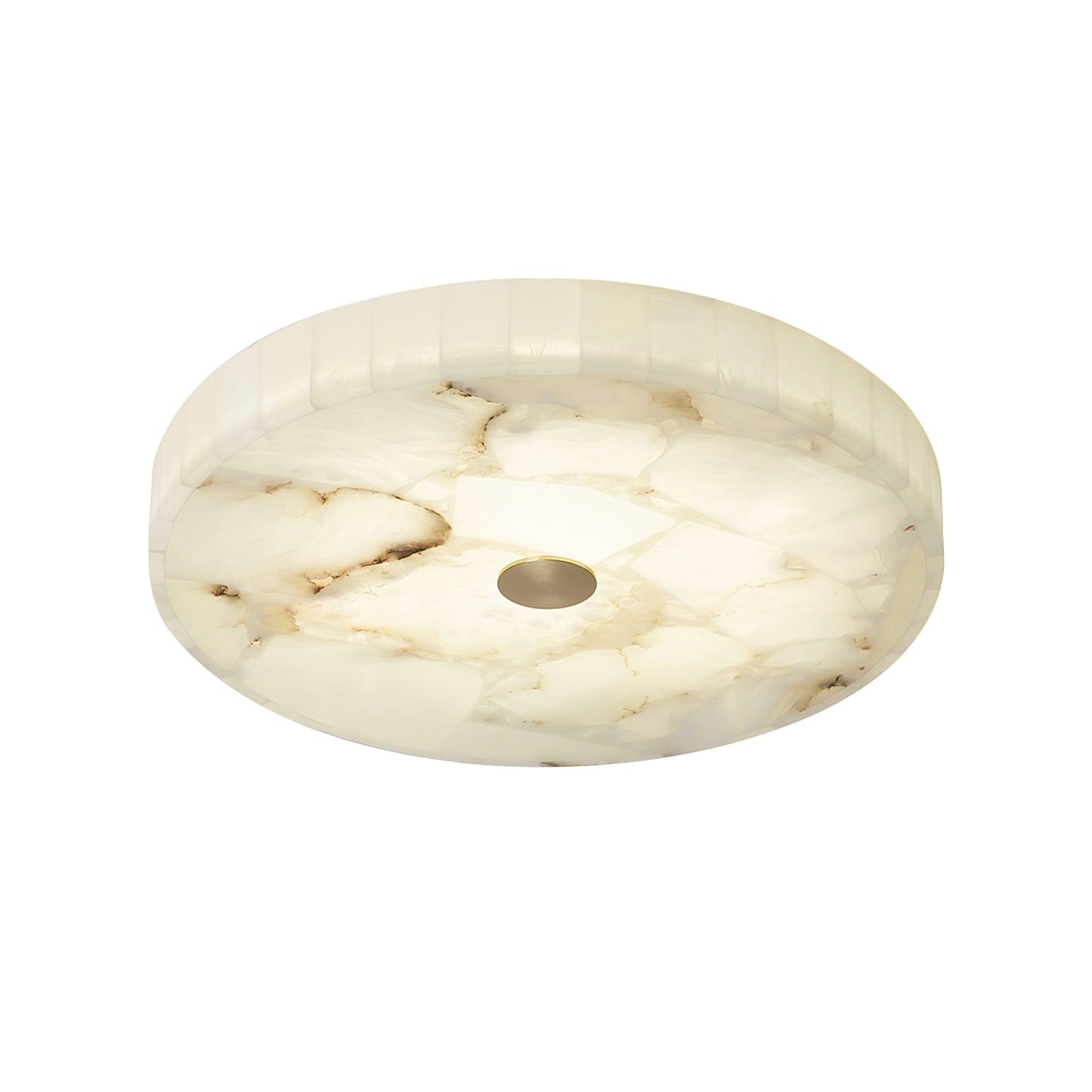 Delya Plafondlamp Alabaster LED Rond