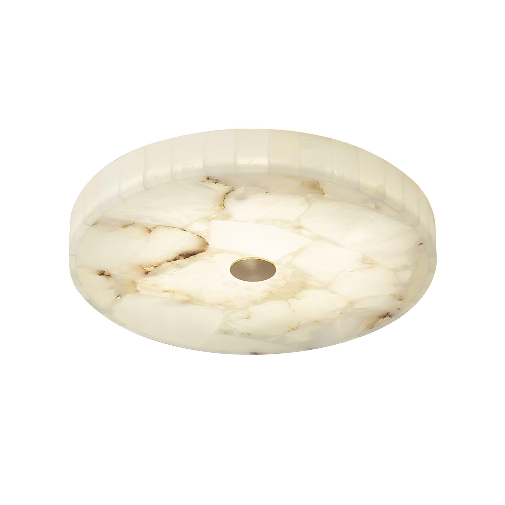 Delya Plafondlamp Alabaster LED Rond