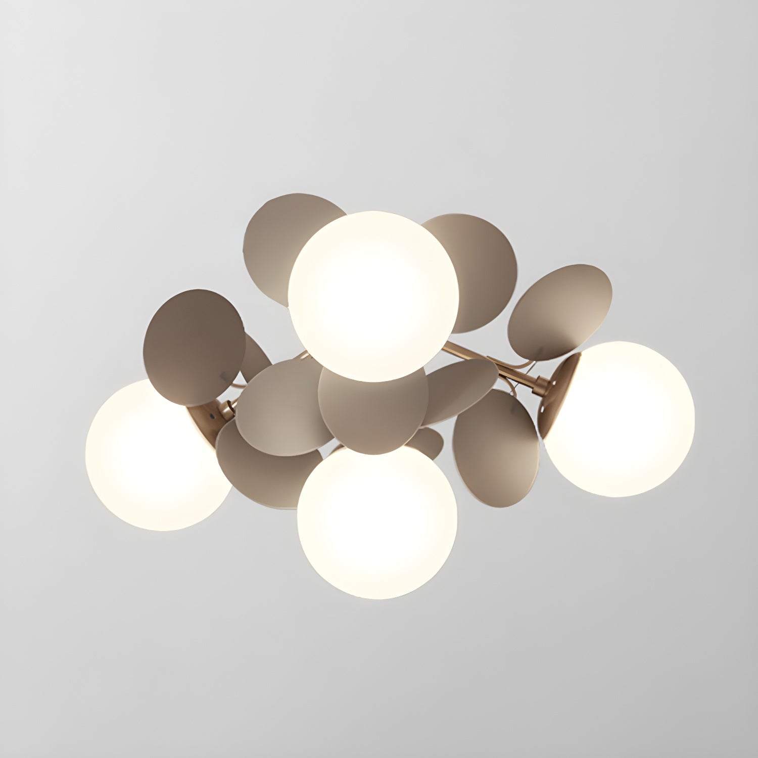 Solara Rond Plafondlamp Macaron in Pastelkleuren