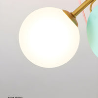 Solara Rond Plafondlamp Macaron in Pastelkleuren