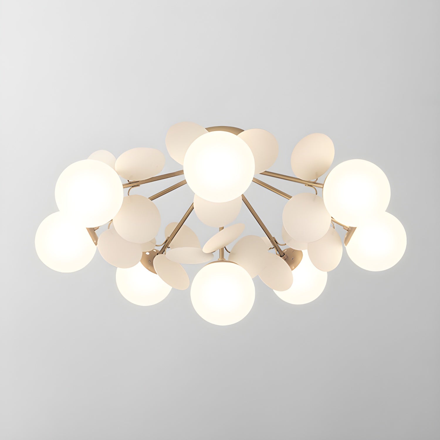 Solara Rond Plafondlamp Macaron in Pastelkleuren
