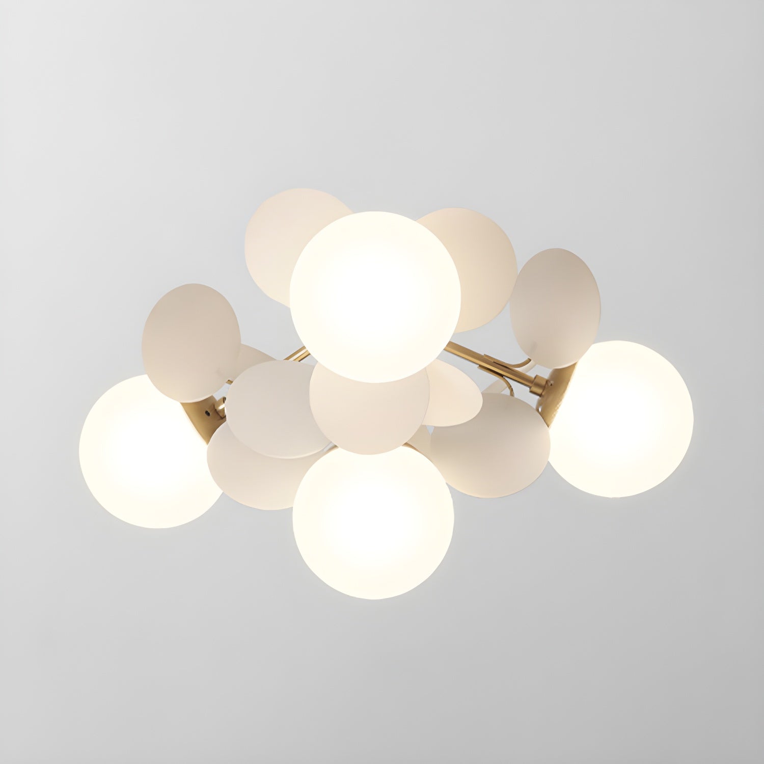 Solara Rond Plafondlamp Macaron in Pastelkleuren