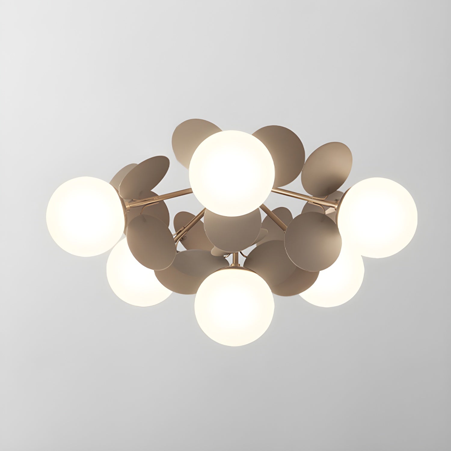Solara Rond Plafondlamp Macaron in Pastelkleuren