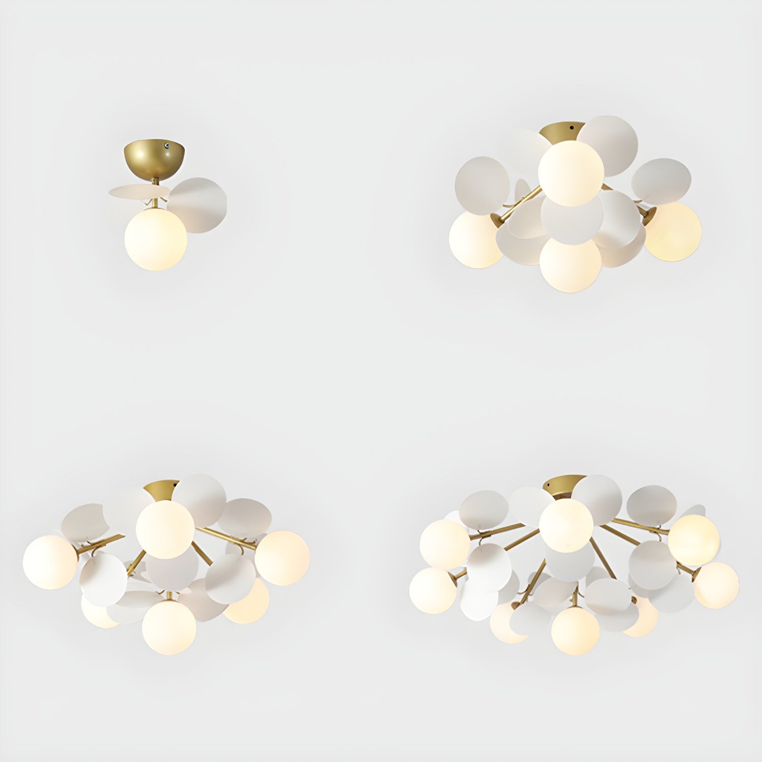 Solara Rond Plafondlamp Macaron in Pastelkleuren