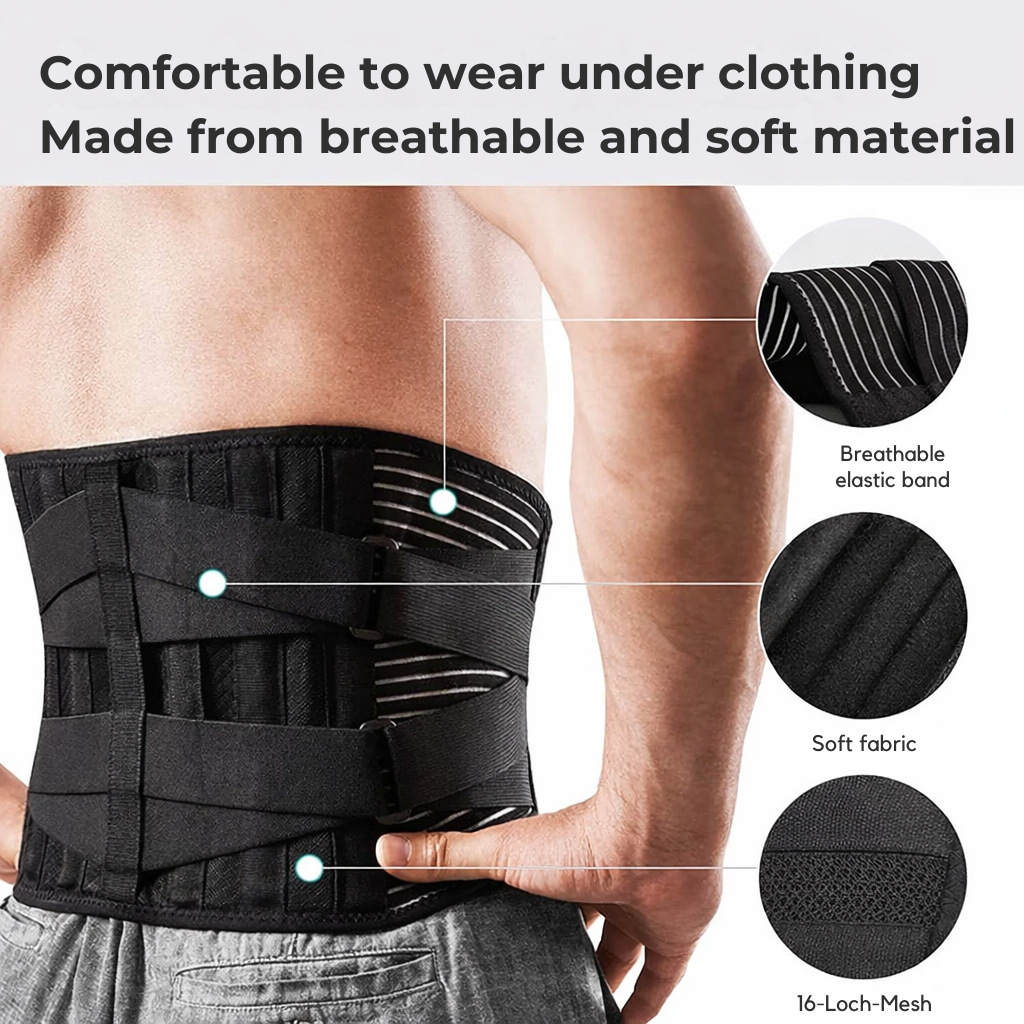 Rugsteun | Lendensteunband | 360 graden stabilisatie | OrthoFlexa