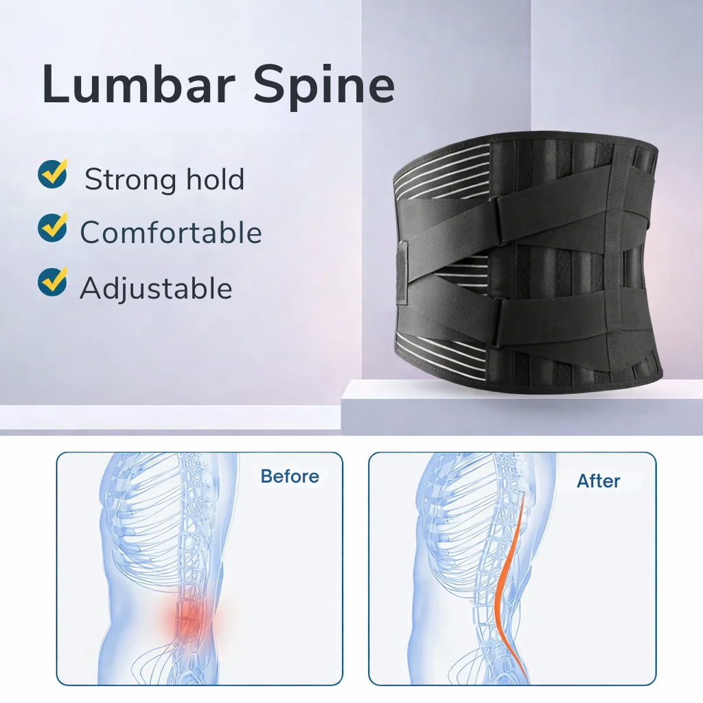 Rugsteun | Lendensteunband | 360 graden stabilisatie | OrthoFlexa