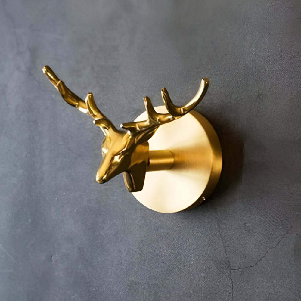 GoldenTrophy™ | Dierenwandhaken met Gouden Afwerking
