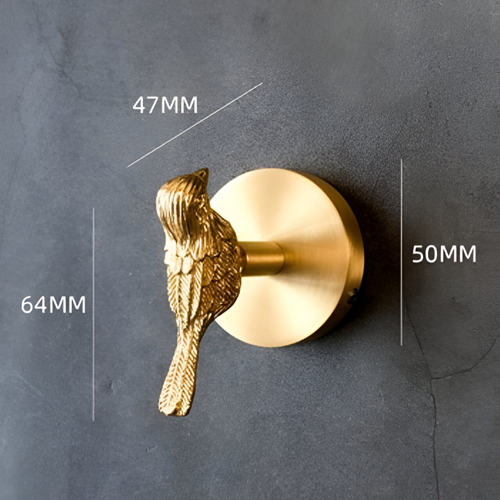 GoldenTrophy™ | Dierenwandhaken met Gouden Afwerking