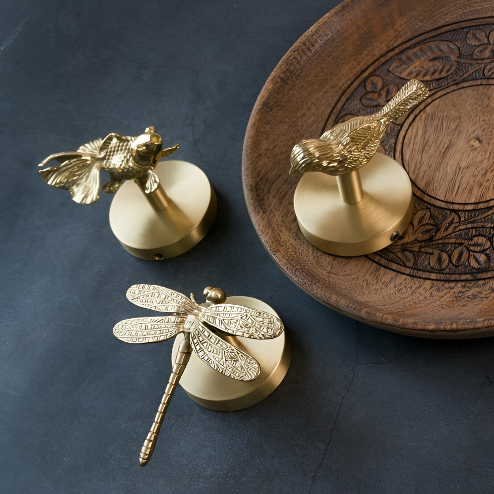 GoldenTrophy™ | Dierenwandhaken met Gouden Afwerking