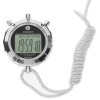 PS528 Metalen Stopwatch Professionele Chronograaf Handheld Digitale LCD Sport Timer met Strap