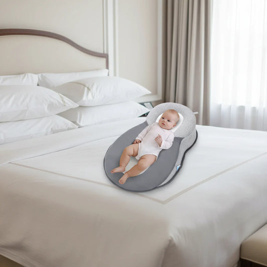 NESTLENAP Baby Kussen – Ergonomisch Kussen voor Veilige Babyslaap