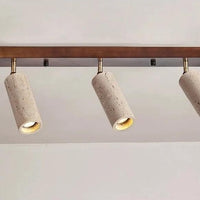 Travertin 3 Koppen Plafondlamp