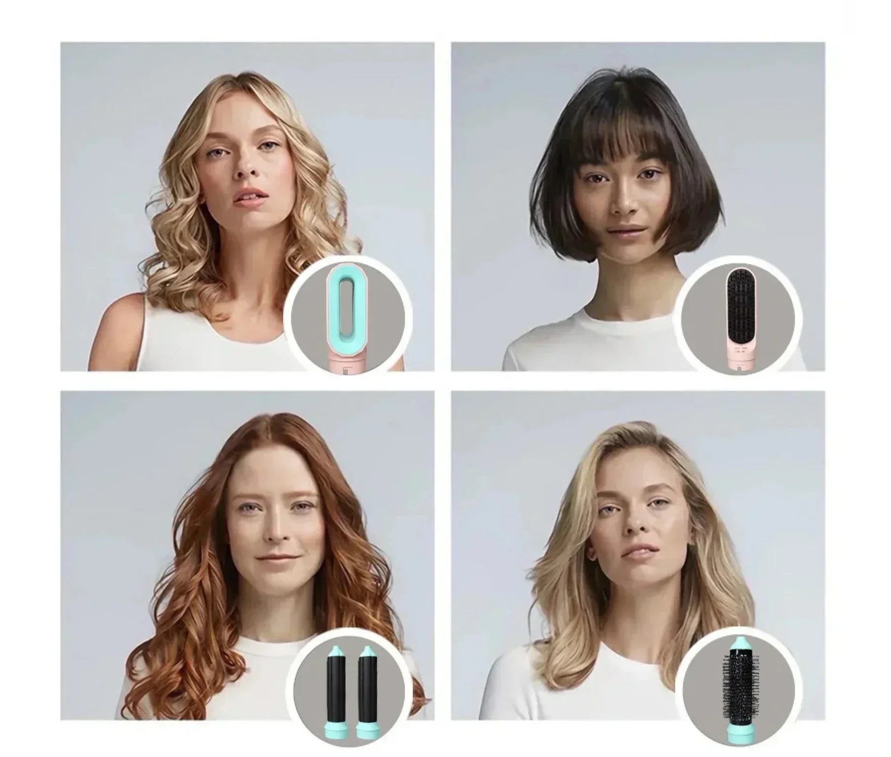 NovaFlex 5-in-1 Multi Styler Voor Krullen En Glansafwerking