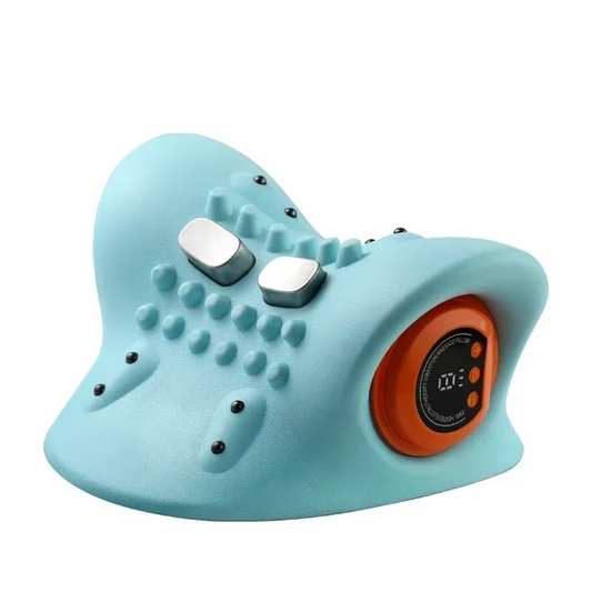 Elektrische Cervicale Massager – Slimme Nekpijnverlichting met Warmte & Puls Therapie